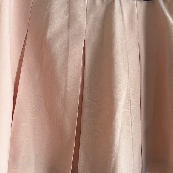Theory Vivian Pink Pleated Mini Skirt - Picture 4 of 6